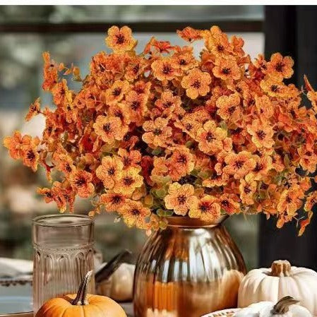 Amazon Best Selling Autumn Flowers Simulated Flowers Plants Thanksgiving Halloween Christmas Wedding Party Family Flowers