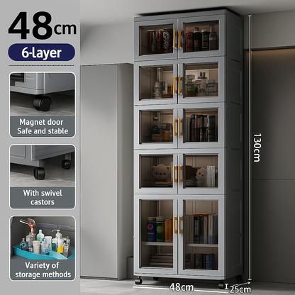 Valenza™ Extra-Large Double-Door Installation-Free Storage Cabinet